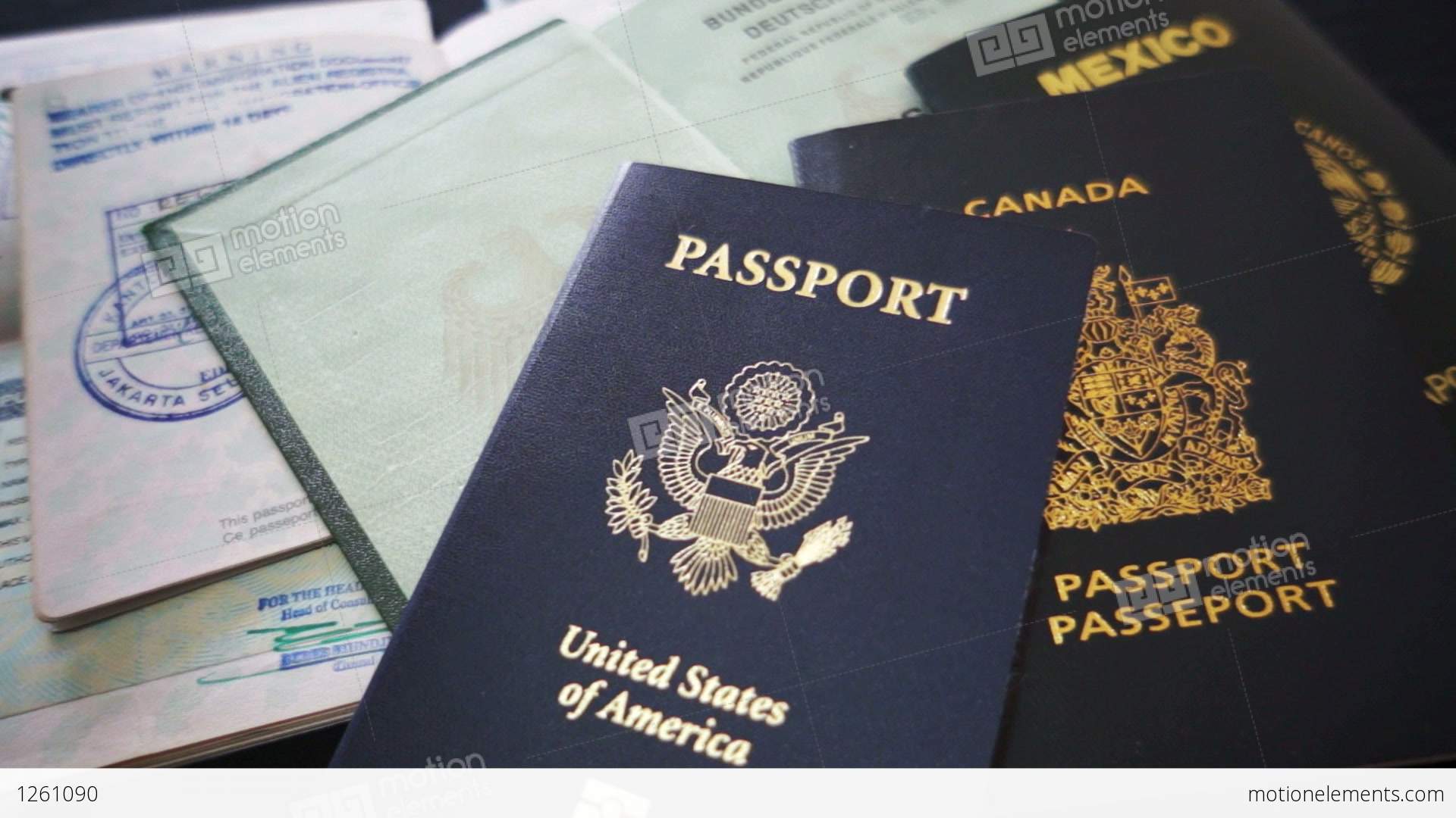 travel documents and passports for pr application